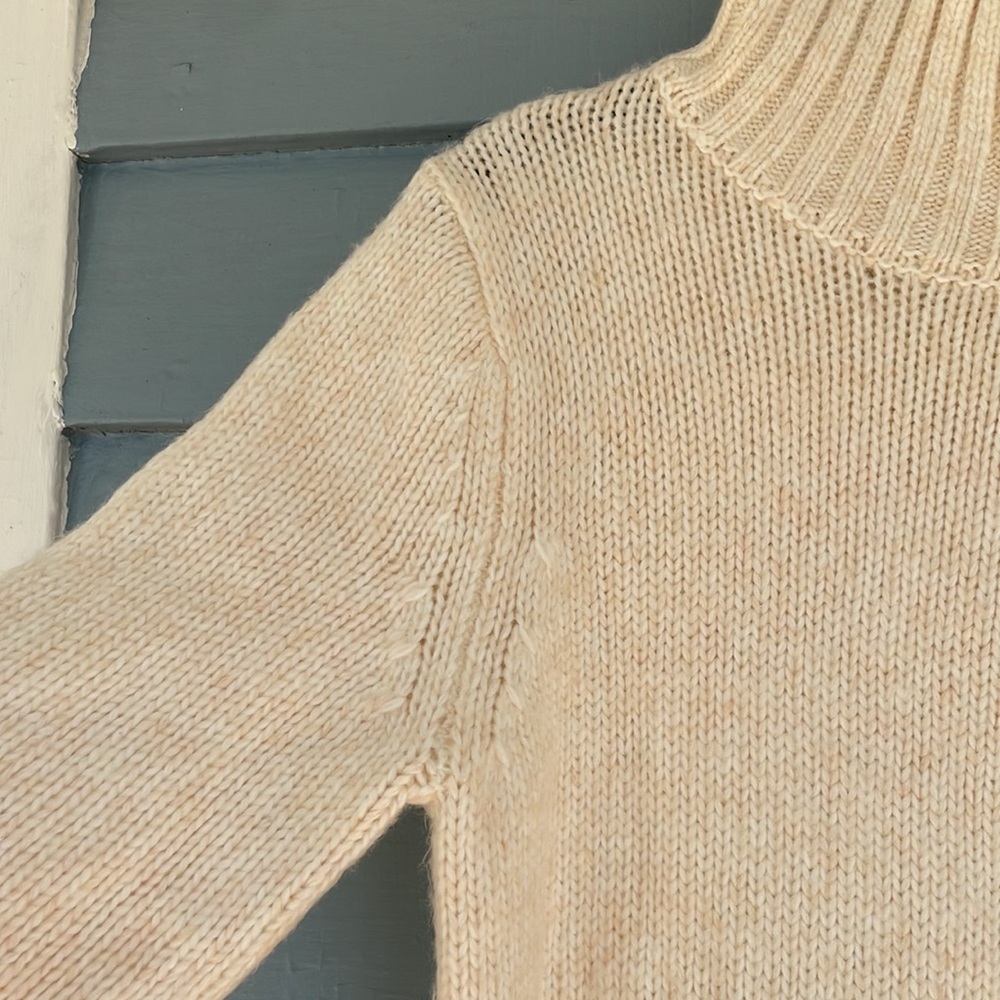 ASOS Ivory Turtleneck Mini Dress - Picture 5 of 9